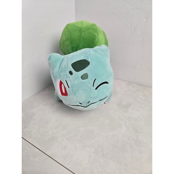 Pokémon Bulbasaur Plush Stuffed Animal Green Toy Figure WCT Wicked Cool Toys - Picture 1 of 12